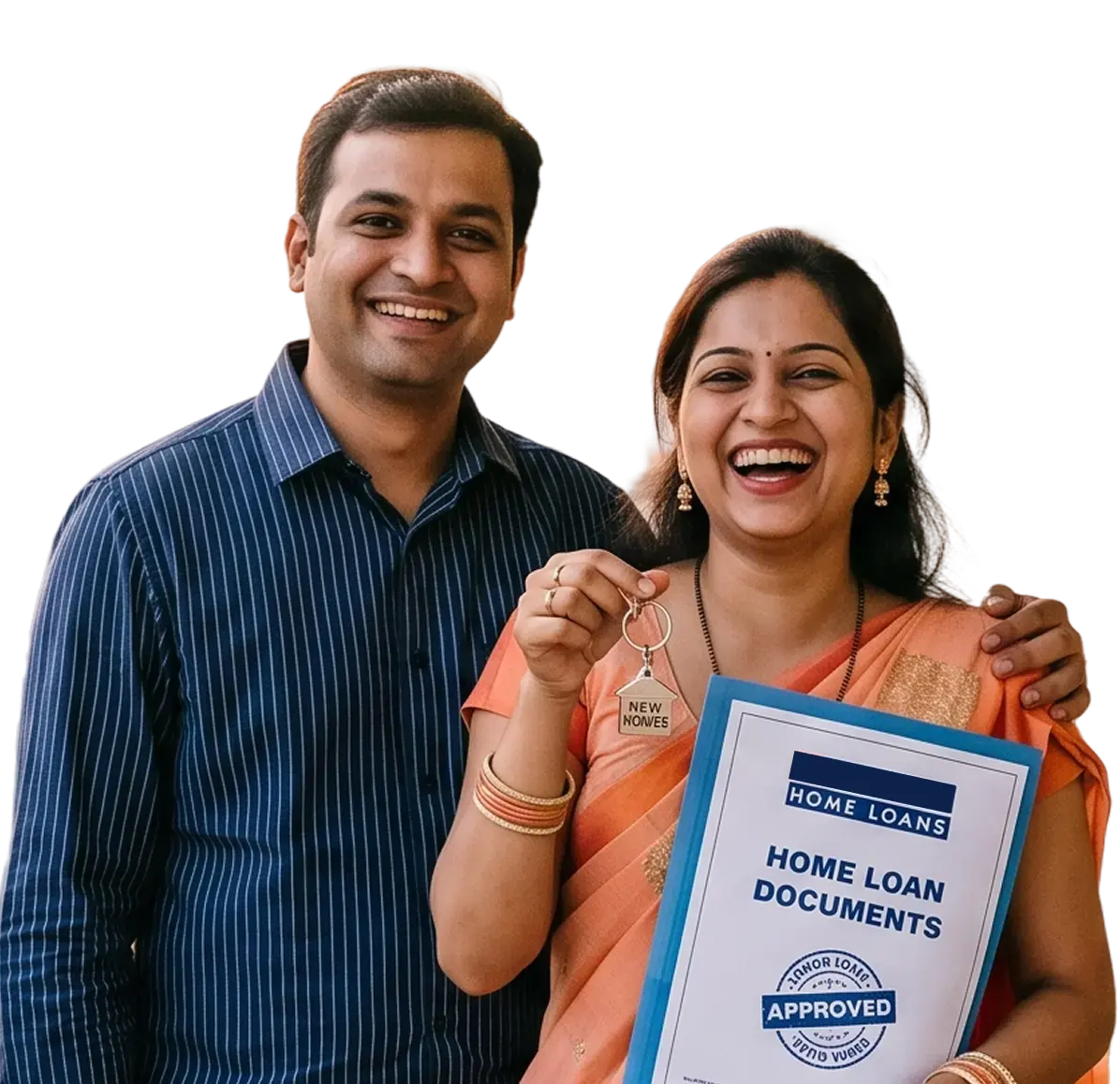 Family renovating their home with a top-up loan